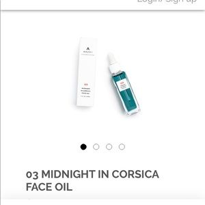 Apothecary 03 Midnight Corsica Face Oil